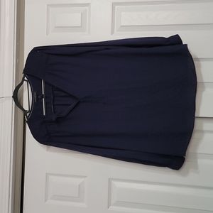 Navy Blue XL Banana Republic Flowy Top